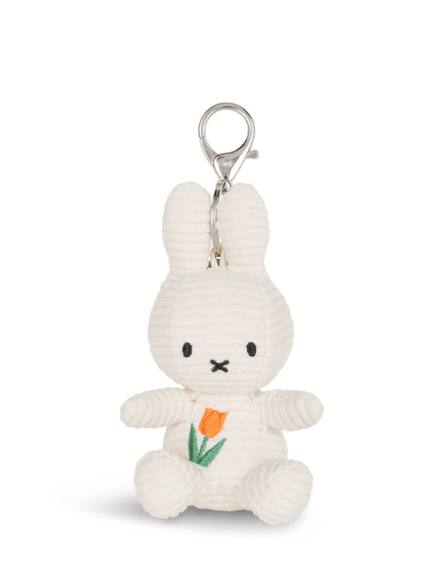 Miffy Tulip Keychain - 10 cm - 4 | Offwhite