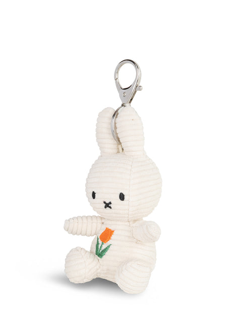 Miffy Tulip Keychain - 10 cm - 4 | Offwhite