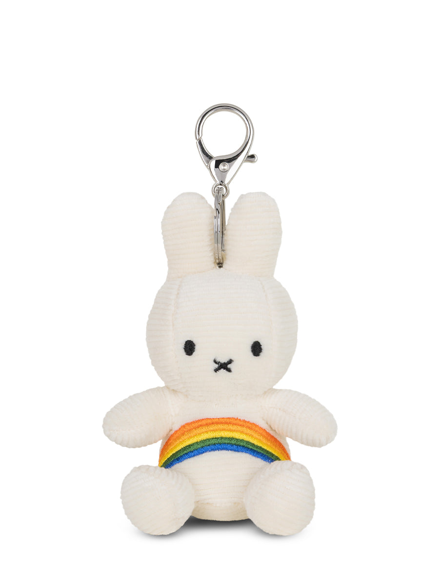Miffy Rainbow Keychain Offwhite - 10 cm - 4'' | Offwhite