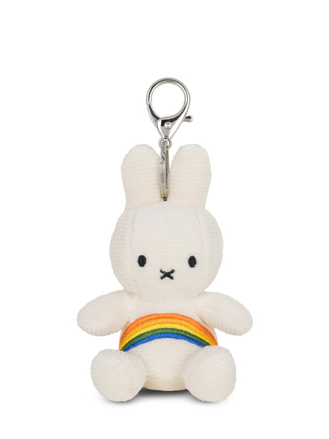 Miffy Rainbow Keychain Offwhite - 10 cm - 4'' | Offwhite