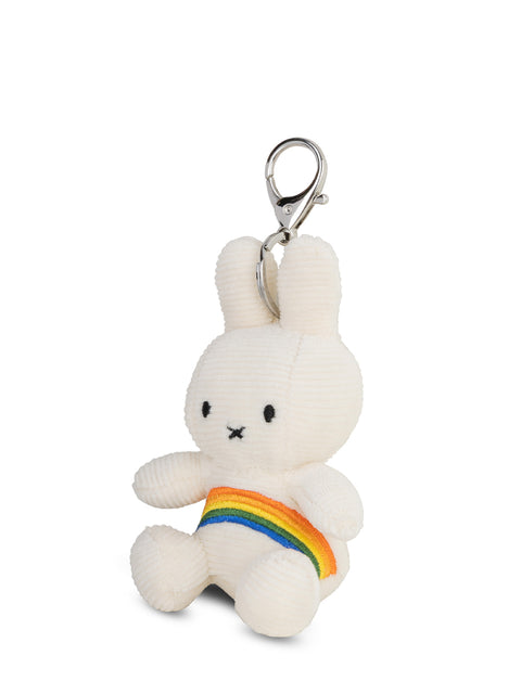Miffy Rainbow Keychain Offwhite - 10 cm - 4'' | Offwhite