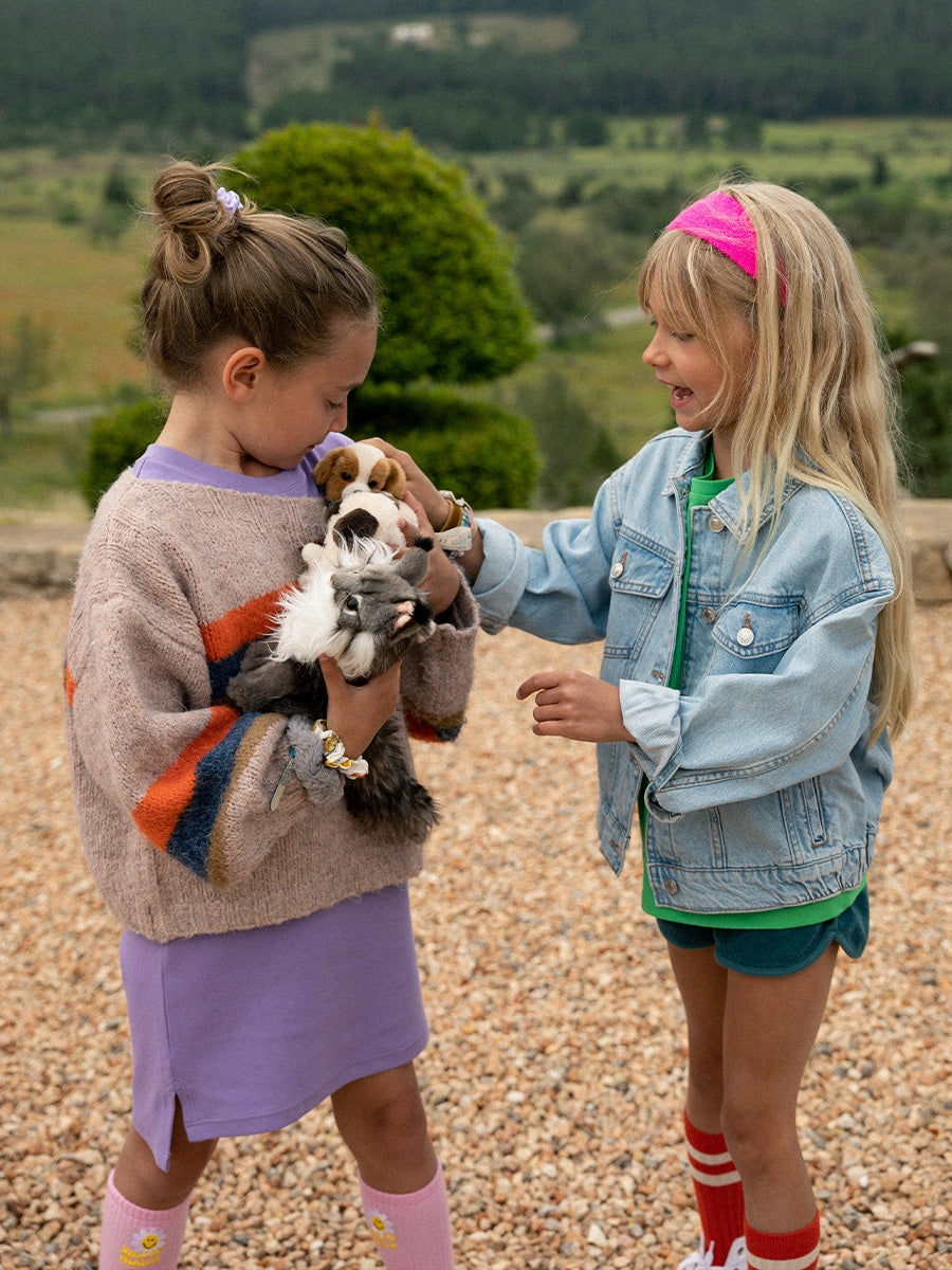 B.T. Chaps Nancy the Norwegian Forest Cat 20 cm - 8'' | Grey / White