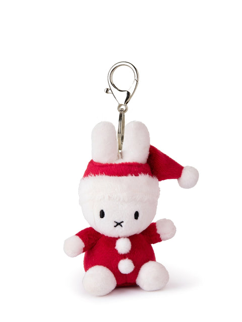 Miffy Santa Keychain - 10 cm - 4'' | Red