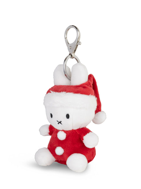 Miffy Santa Keychain - 10 cm - 4'' | Red