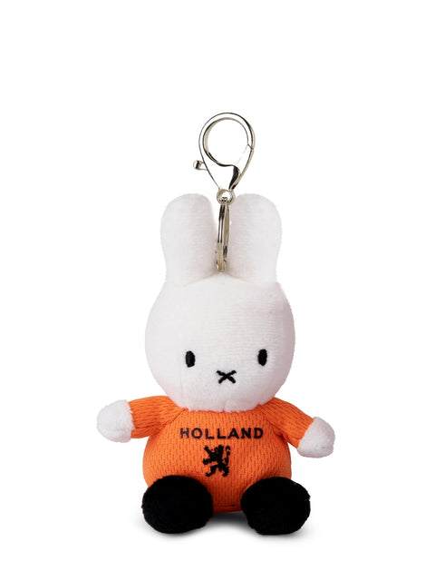 Miffy Holland Football Player Keychain - 10 cm - 4'' | Orange