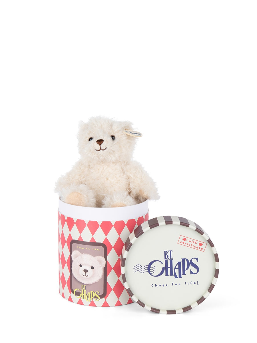 B.T. Chaps Walter the Mini Bear in giftbox 12 cm - 4,5'' | Cream