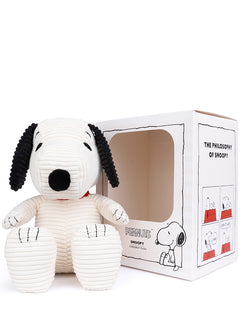Snoopy ECO Corduroy in giftbox 27 cm - 11'' | Cream