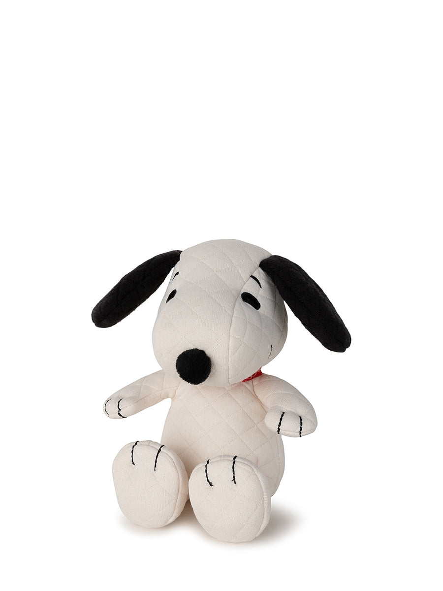 Snoopy Quilted Jersey in giftbox 17 cm - 7'' | Cream