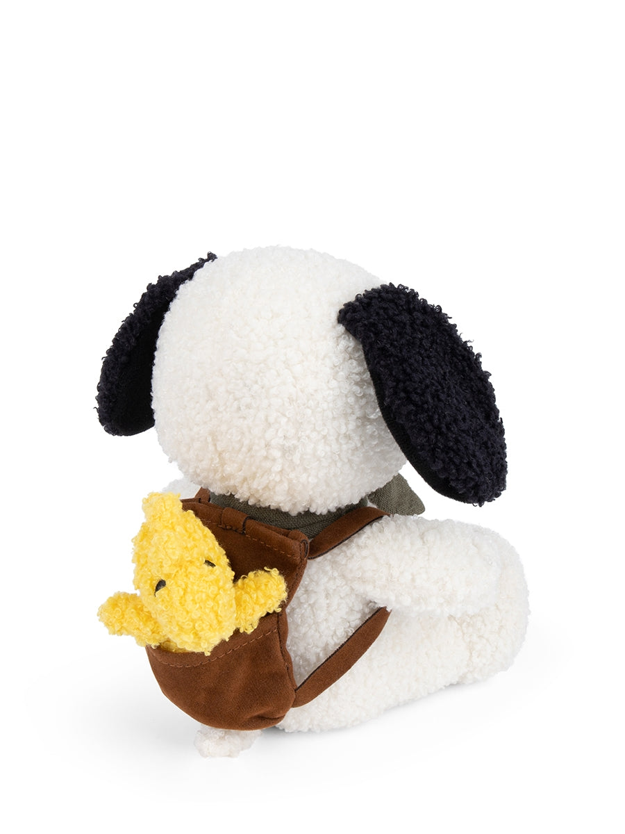 Snoopy with Woodstock in Backpack - 20 cm - 8 | Cream