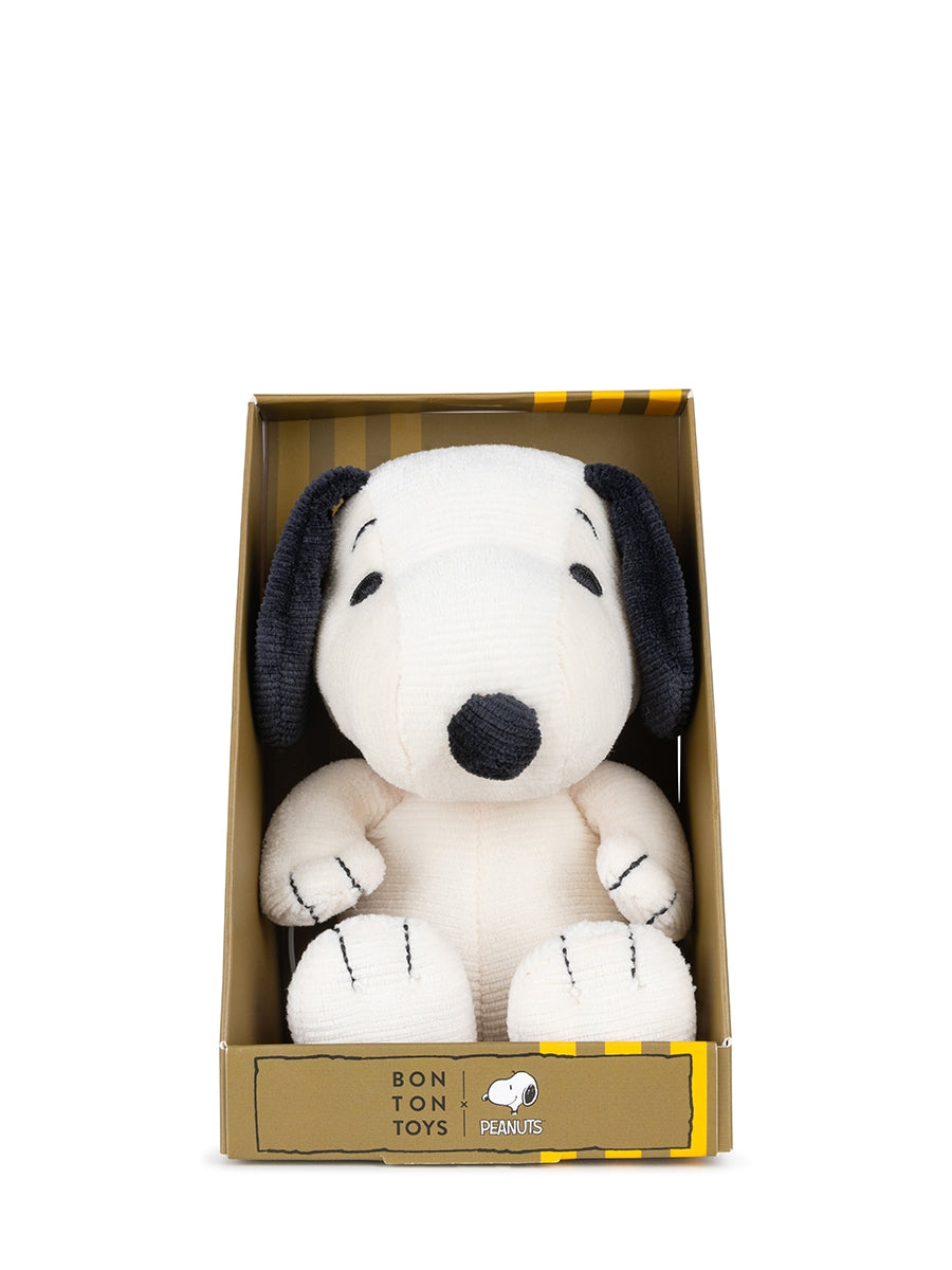 Snoopy Mini Corduroy Cream in giftbox- 17 cm - 7 | Cream