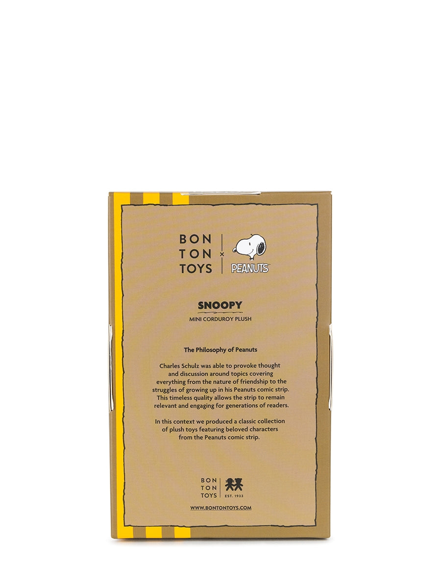 Snoopy Mini Corduroy Cream in giftbox- 17 cm - 7 | Cream