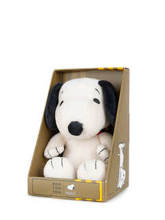 Snoopy Mini Corduroy Cream in giftbox- 17 cm - 7 | Cream
