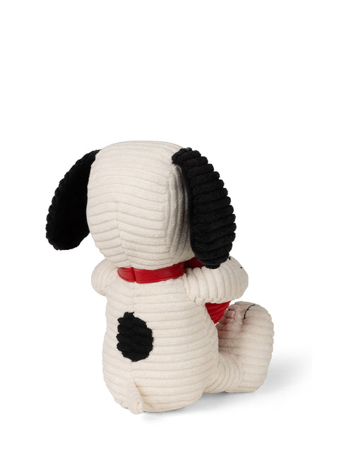 Snoopy ECO Corduroy Cream with heart - 19 cm - 7,5 | Cream