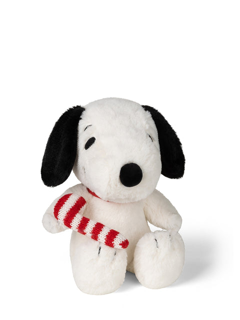 Snoopy with Candy Cane Cream - 20 cm - 8 | Cream