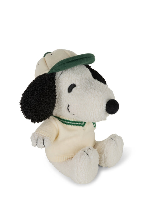 Snoopy ECO Tiny Teddy Cream with Varsity Sweater 20 cm - 8 | Cream
