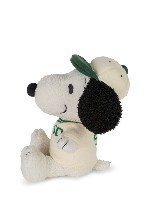 Snoopy ECO Tiny Teddy Cream with Varsity Sweater 20 cm - 8 | Cream