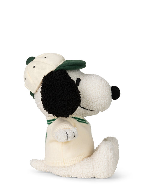 Snoopy ECO Tiny Teddy Cream with Varsity Sweater 20 cm - 8 | Cream