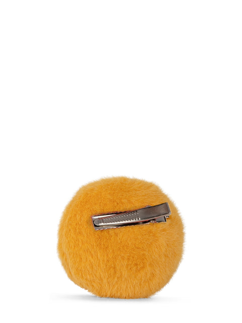 Smiley ECO Fuzzy Clip On in giftbox - 4 cm - 1,5' | Yellow