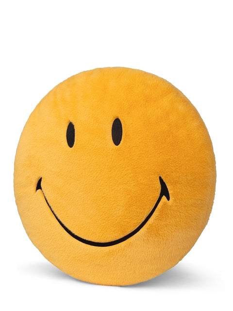 Smiley ECO Fuzzy Wall Decoration - 48 cm - 19” | Yellow