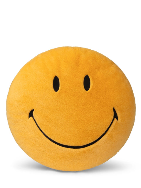 Smiley ECO Fuzzy Wall Decoration - 48 cm - 19” | Yellow