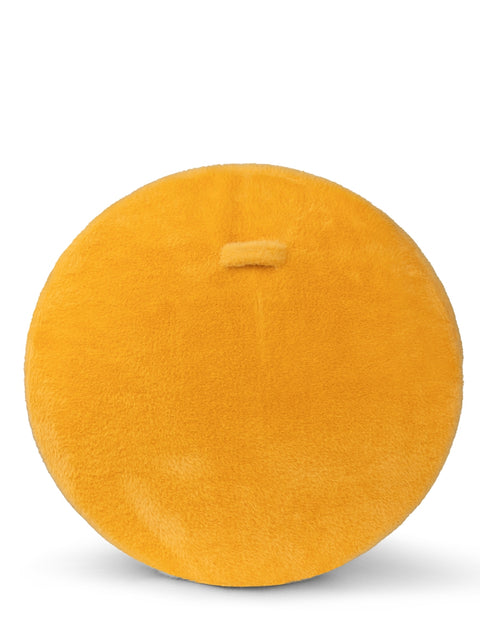 Smiley ECO Fuzzy Wall Decoration - 48 cm - 19” | Yellow