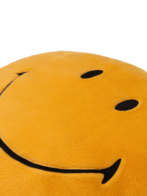 Smiley ECO Fuzzy Wall Decoration - 48 cm - 19” | Yellow