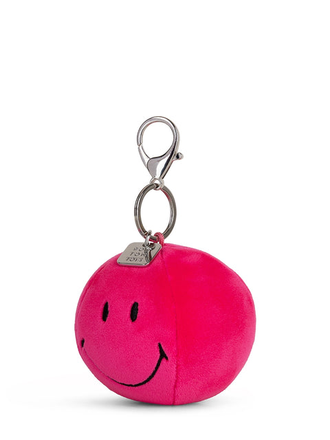 Smiley Squish Ball - 9 cm - 3,5 | Bright Pink
