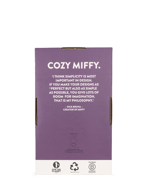 Cozy Miffy in Geschenkbox 23 cm - 9'' | Zartrosa