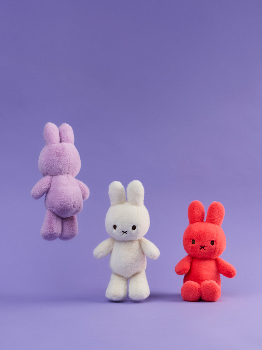 Miffy ECO Fuzzy - 18 cm - 7 | Bright Coral – Bon Ton Toys