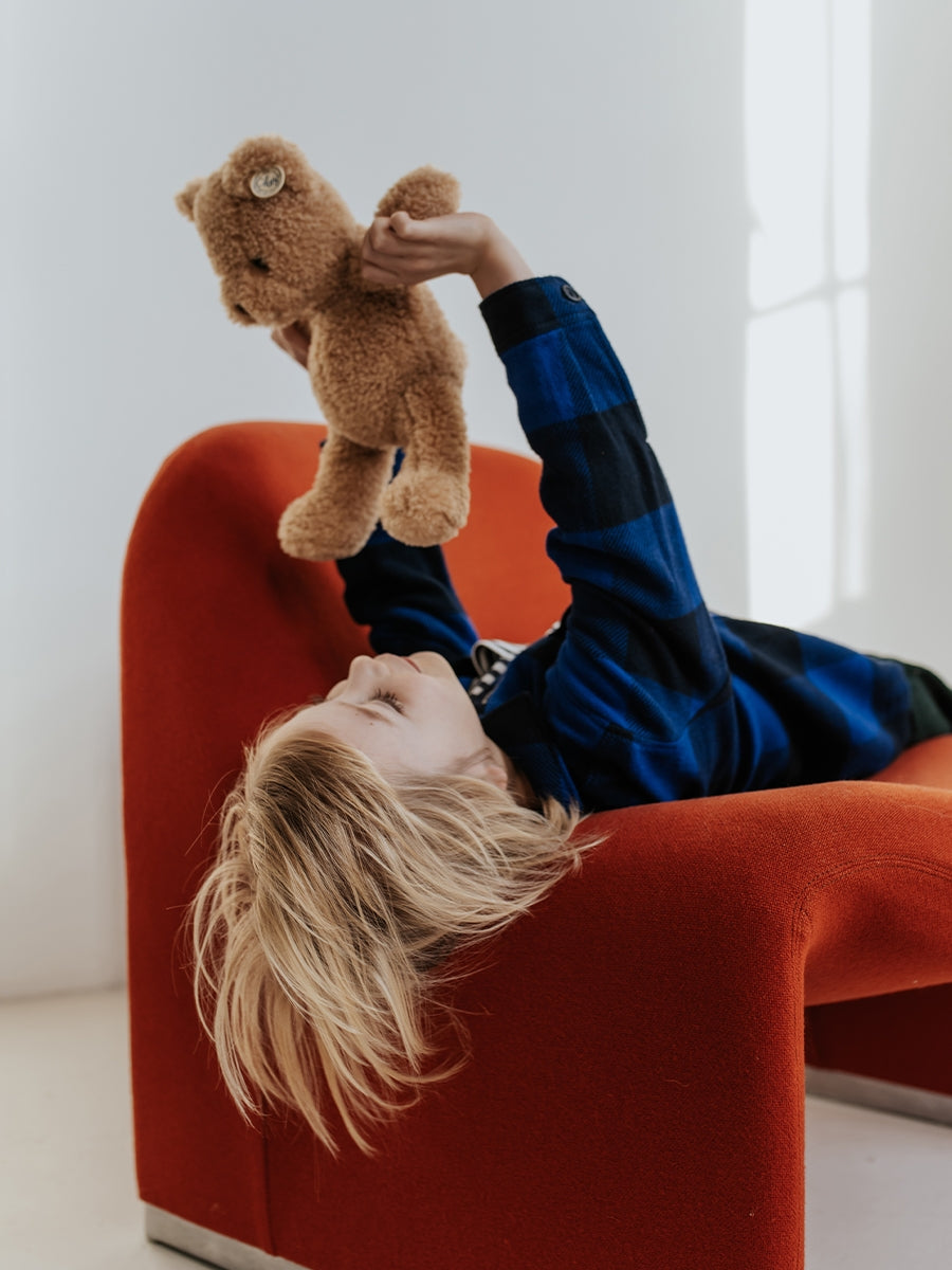 B.T. Chaps Gus the Homie Bear in giftbox 25 cm - 10'' | Light Brown