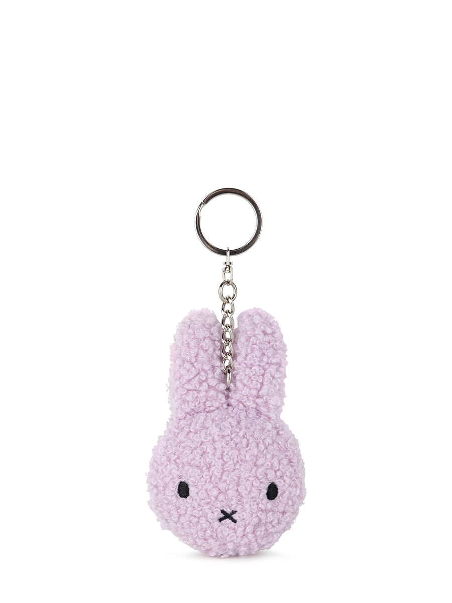 Flacher Miffy-Schlüsselanhänger ECO Tiny Teddy 10 cm | Lavendel