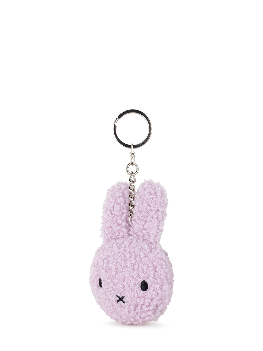 Flacher Miffy-Schlüsselanhänger ECO Tiny Teddy 10 cm | Lavendel