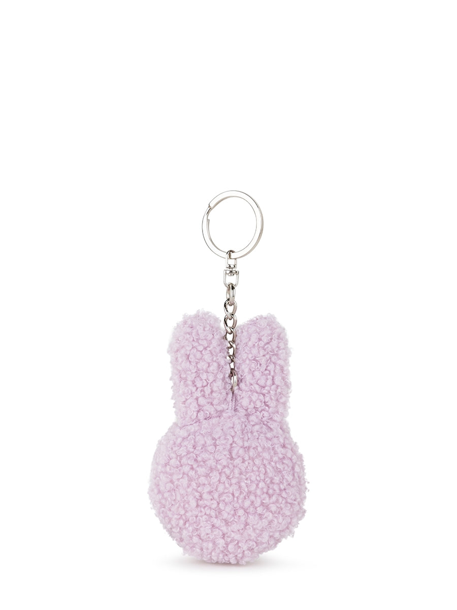 Flacher Miffy-Schlüsselanhänger ECO Tiny Teddy 10 cm | Lavendel