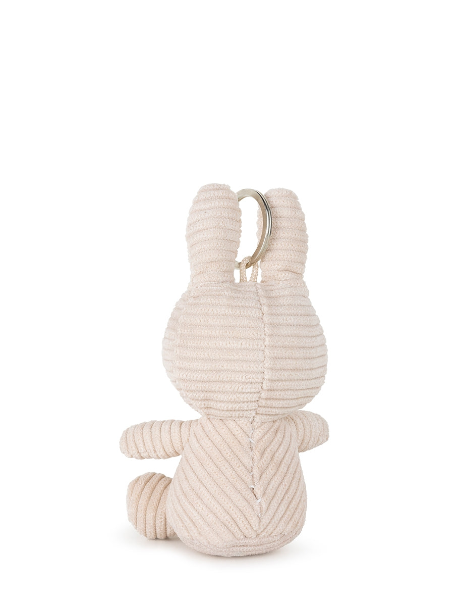 Miffy Schlüsselanhänger ECO Cord 10 cm | Helles Steingrau