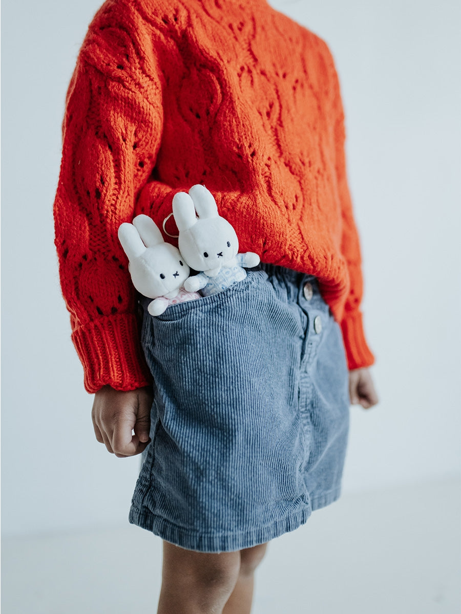 Miffy Pink Dress Keychain -  10 cm - 4 | Pink