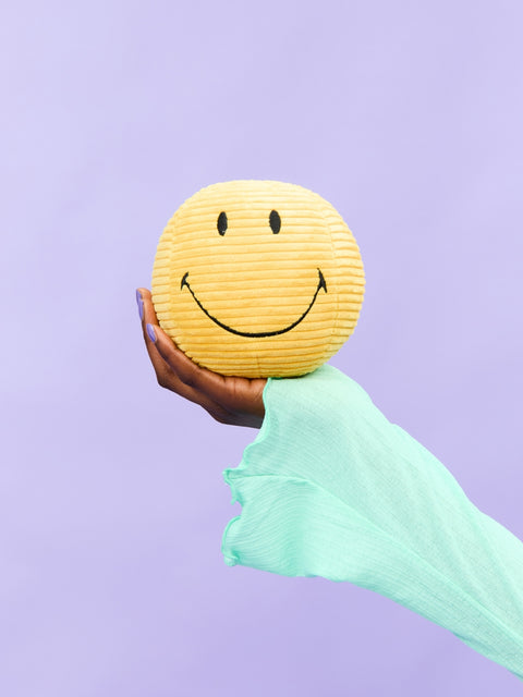 Smiley ECO Corduroy - 13 cm - 5" | Yellow