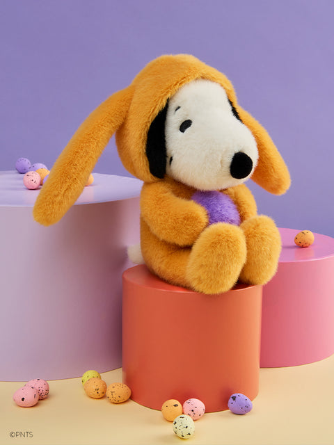 Easter Snoopy ECO Fuzzy Yellow - 16 cm - 6 | Yellow