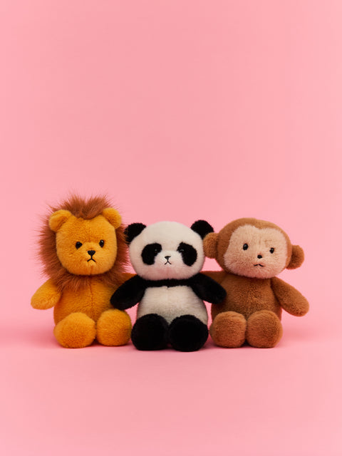 WWF ECO Fuzzy Lion - 18 cm - 7 | Ochre