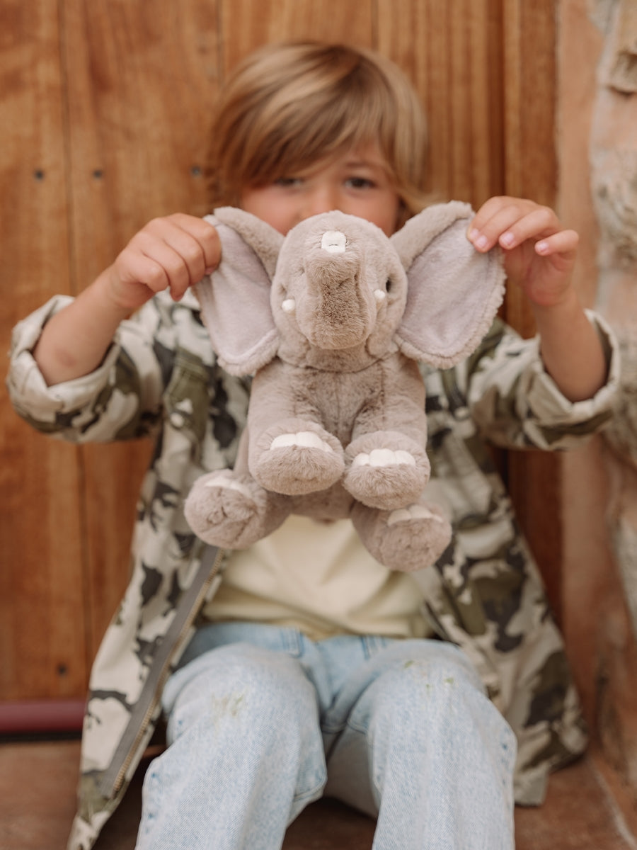 WWF ECO Elephant floppy - 23 cm - 9'' | Grey