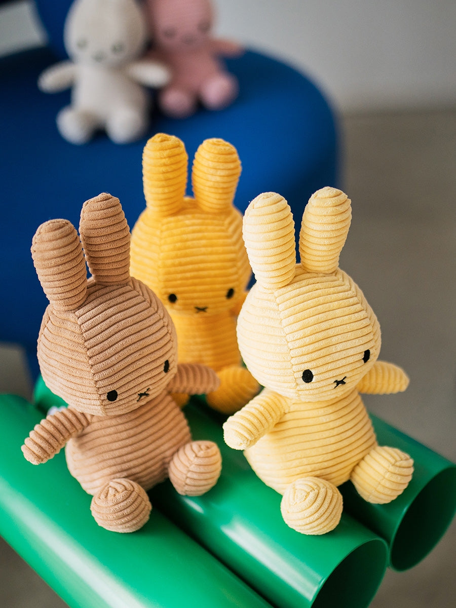 Miffy ECO Corduroy - 23 cm - 9" | Buttercream