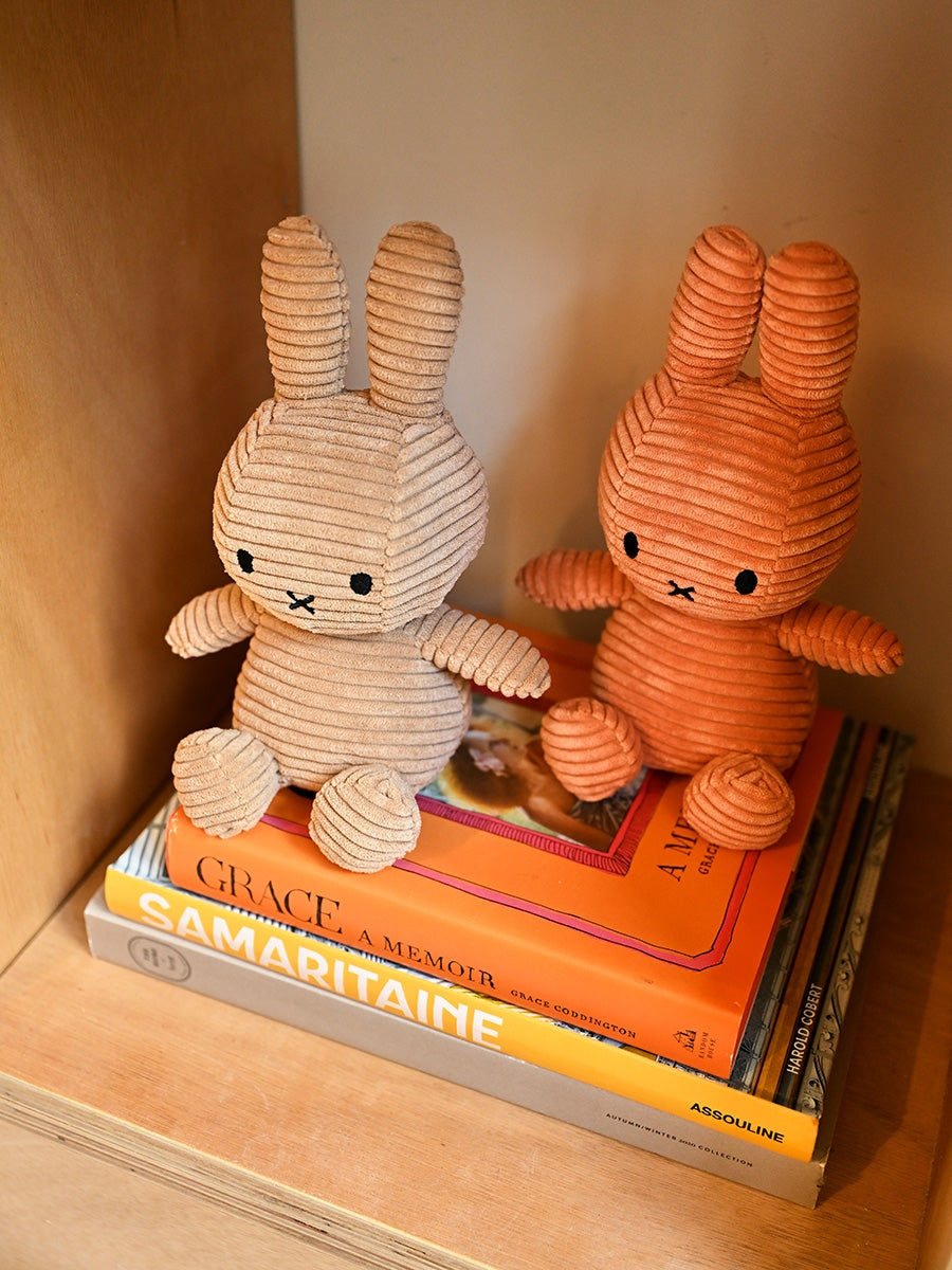 Miffy ECO Corduroy - 23 cm - 9" | Pumpkin