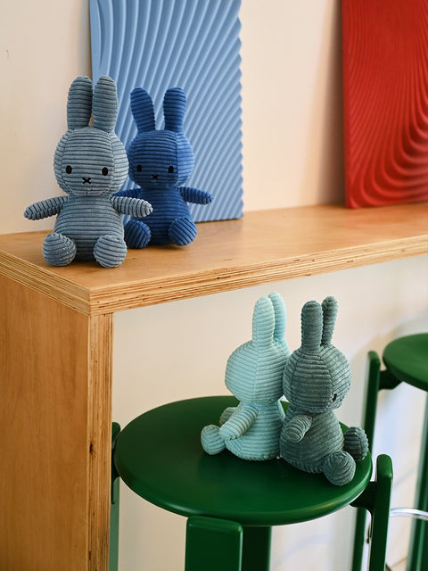 Miffy ECO Corduroy - 23 cm - 9" | Aviator Blue