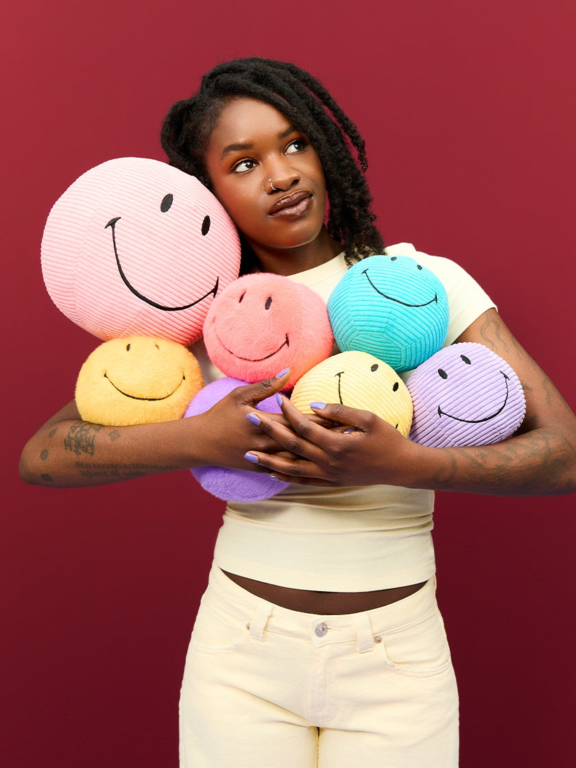 Smiley ECO Corduroy - 13 cm - 5" | Dark Purple