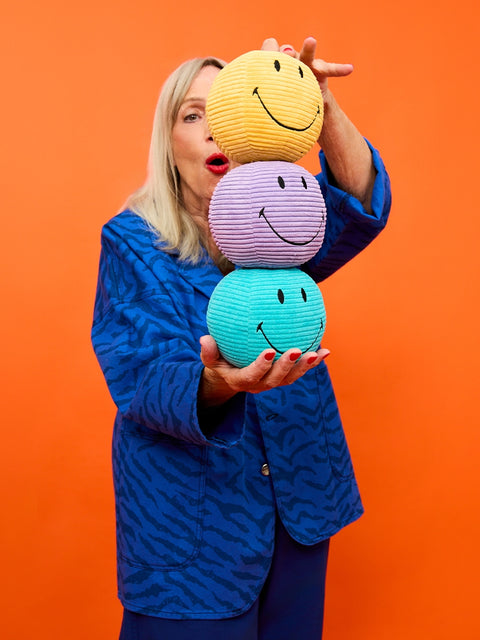 Smiley ECO Corduroy - 13 cm - 5" | Teal