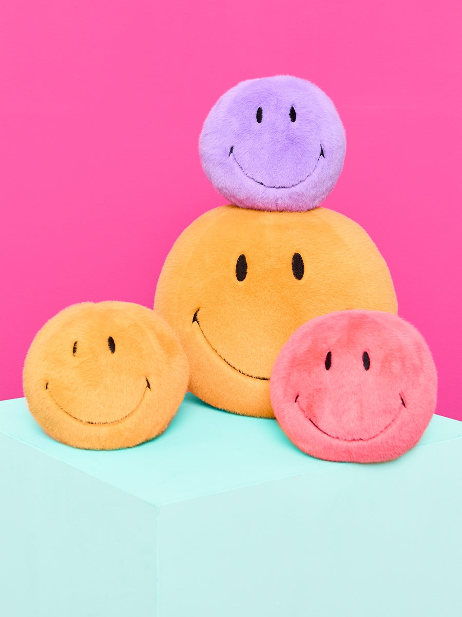 Smiley ECO Fuzzy - 13 cm - 5" | Yellow